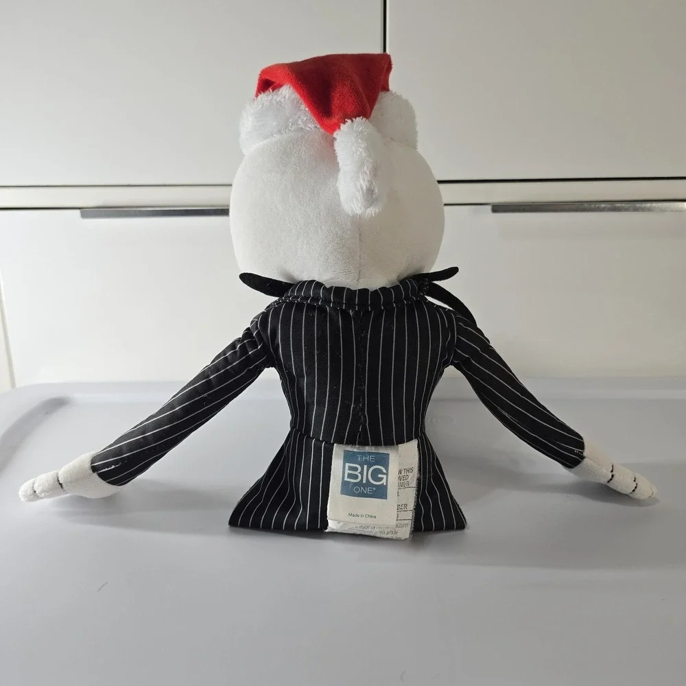 Disney Jack Skellington Santa Hat Plush The Big One Nightmare Before Christmas